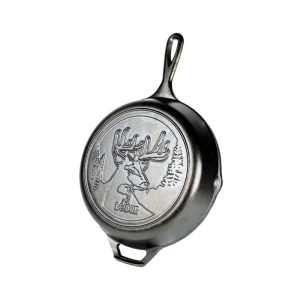 Wildlife Series? 10.25 Inch Cast Iron Deer Skillet